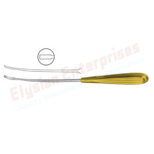 Flap Dissector Straight With Beveled Edges, 23.5cm