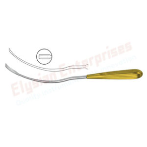 Frontoglabellar Dissector 26.5cm, S-Shaped Curved