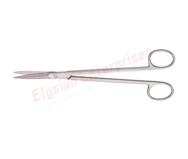 Mcindoe Cartilage Scissors, 19cm, Straight, Serrated