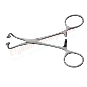Non-Perforating Towel Clamp Forceps