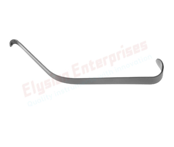 Obwegeser Mandibular Body Retractor Channeled, 16cm