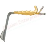 Epstein Abdominoplasty Retractor, With Fiber Optic And Suction Tube